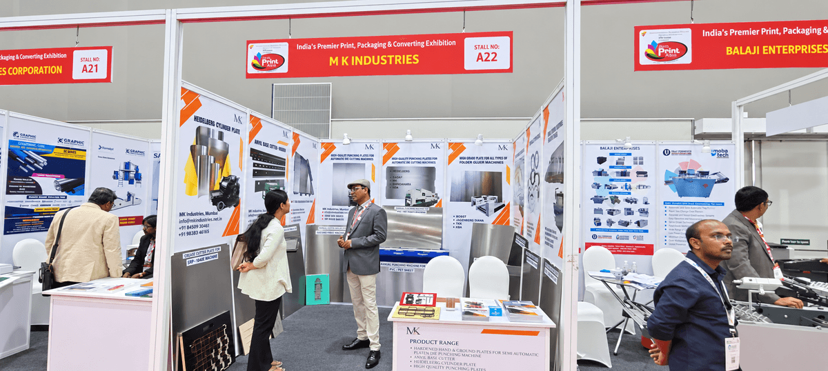 MK Industries @All in Print asia