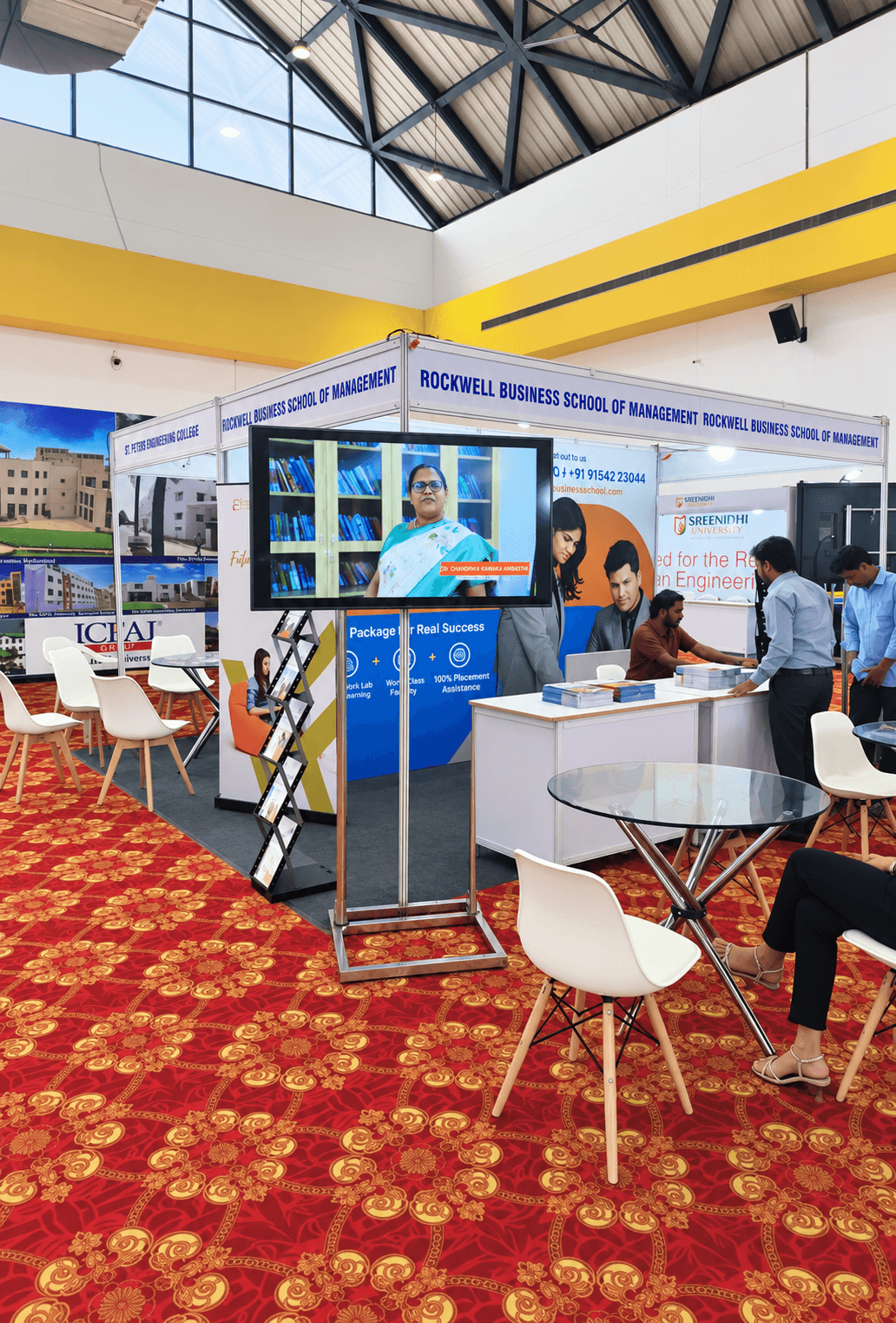 Rockwell Business school @TV9 Education Expo